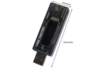 Ηλεκτρονικός ελεγκτής μπαταριών ικανότητας ισχύος αμπερόμετρων τάσης USB