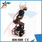 6DOF το νύχι σφιγκτηρών τοποθετεί το αλουμίνιο ρομπότ Arduino DOF που περιστρέφεται το μηχανικό ρομποτικό χέρι