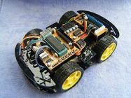 Έξυπνα πλαίσια αυτοκινήτων ρομπότ Drive L293D 4wd, μέρη αυτοκινήτων τηλεχειρισμού