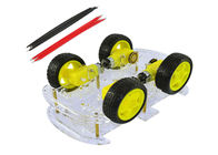 έξυπνη εξάρτηση πλαισίων αυτοκινήτων Electroic ρομπότ 4WD DIY για το πρόγραμμα εφαρμοσμένης μηχανικής σχολικής ρομποτικής