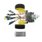 7V-12V Arduino αυτοκινήτων ρομπότ εξαρτήσεων υπέρυθρος τηλεχειρισμός προσβολής του πυρός γραμμών ακολουθώντας