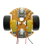 Καθολική ρόδα ABS εξαρτήσεων πλαισίων αυτοκινήτων ρομπότ ΟΗΕ R3 2WD έξυπνη για την εκπαίδευση ΜΊΣΧΩΝ