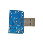 Πολλαπλάσιο αρσενικό πινάκων μικροϋπολογιστών USB προσαρμοστών USB στο θηλυκό μετατροπέα τύπων Γ USB 4P
