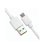 καλώδιο μικροϋπολογιστών USB 1M άσπρο 0.6A για το κομμάτι μικροϋπολογιστών