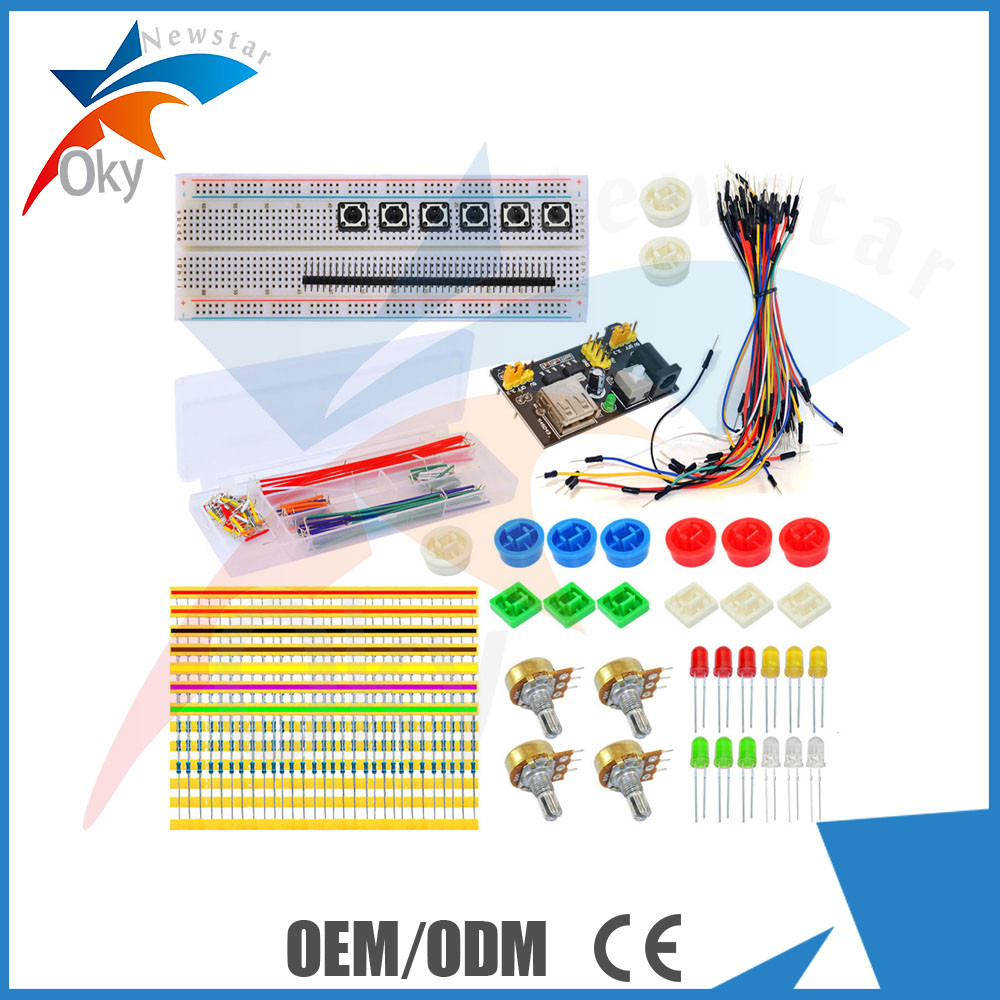 830 ηλεκτρονικά τμήματα 03 ενότητα 4 εξαρτήσεων εκκινητών Arduino σημείων παροχής ηλεκτρικού ρεύματος περιστροφικό Potentiomete