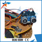 Υπερηχητικό αυτοκίνητο ρομπότ τηλεχειρισμού ενότητας για τους εκκινητές Arduino