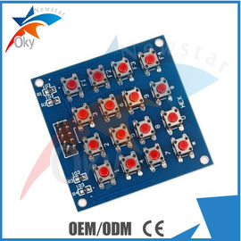 16 ενότητα μητρών σημείων των οδηγήσεων PCB 4 X 4 πληκτρολογίων για Arduino, MCU/AVR/πίνακας επιτροπής διακοπτών κουμπιών ΒΡΑΧΙΌΝΩΝ