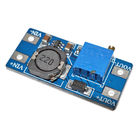 Διευθετήσιμη τάση ρεύμα-συνεχές ρεύμα ΣΥΝΕΧΟΥΣ 28V η μπλε χρώματος επιταχύνει την ενότητα μετατροπέων ώθησης MT3608 για την έξοδο εργοστασίων Arduino