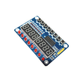 Οκτάμπιτη TM1638 αισθητήρων Arduino σωλήνων των ΣΥΝΕΧΩΝ 12V οκτάμπιτων ψηφιακών οδηγήσεων εξόδου εργοστασίων βασική επίδειξη ενότητας ενότητας