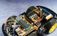 Έξυπνα πλαίσια αυτοκινήτων ρομπότ Drive L293D 4wd, μέρη αυτοκινήτων τηλεχειρισμού