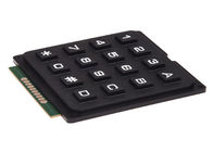 Μαύρη ενότητα πληκτρολογίων μητρών Arduino 4x4 με το σχέδιο 16 κουμπιών, μέγεθος 6.8*6.6*1.0cm