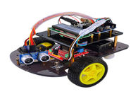 Υπερηχητικό εμποδίων υλικό PCB πλαισίων αποφυγής αυτοκινήτων ρομπότ Arduino έξυπνο