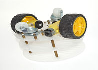 3 ακρυλικά πλαίσια 66mm διάμετρος 15 αυτοκινήτων Arduino στρώματος ροδών * μέγεθος 14 * 11.5cm