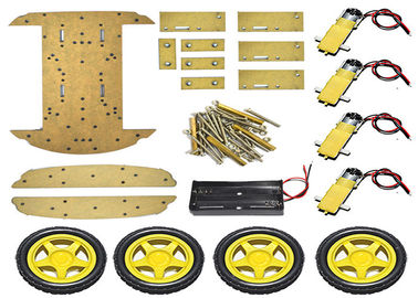 2 ρομπότ αυτοκινήτων στρώματος 4WD Arduino, έξυπνο τετράτροχο Drive πλαισίων αυτοκινήτων