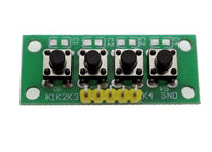 4 υλικό PCB ενότητας αριθμητικών πληκτρολογίων μητρών μπουτόν για το πρόγραμμα oky3530-1 DIY