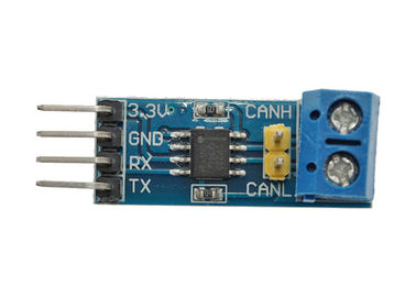Η ενότητα αισθητήρων SN65HVD230 Arduino μπορεί να επιβιβαστεί στον πομποδέκτη δικτύων με το μπλε χρώμα