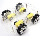 Διάμετρος 65MM ρομπότ ροδών Mecanum μετάλλων για το έξυπνο αυτοκίνητο