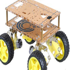 πλαίσια αυτοκινήτων ρομπότ 400mAh 4WD με τη ΣΥΝΕΧΉ μηχανή