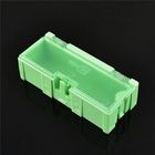 Ανθεκτικό πράσινο κιβώτιο αποθήκευσης SMD, πλαστικό κιβώτιο ηλεκτρονικών συστατικών