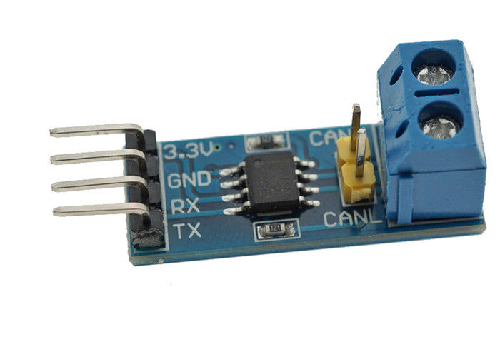Η ενότητα αισθητήρων SN65HVD230 Arduino μπορεί να επιβιβαστεί στον πομποδέκτη δικτύων με το μπλε χρώμα